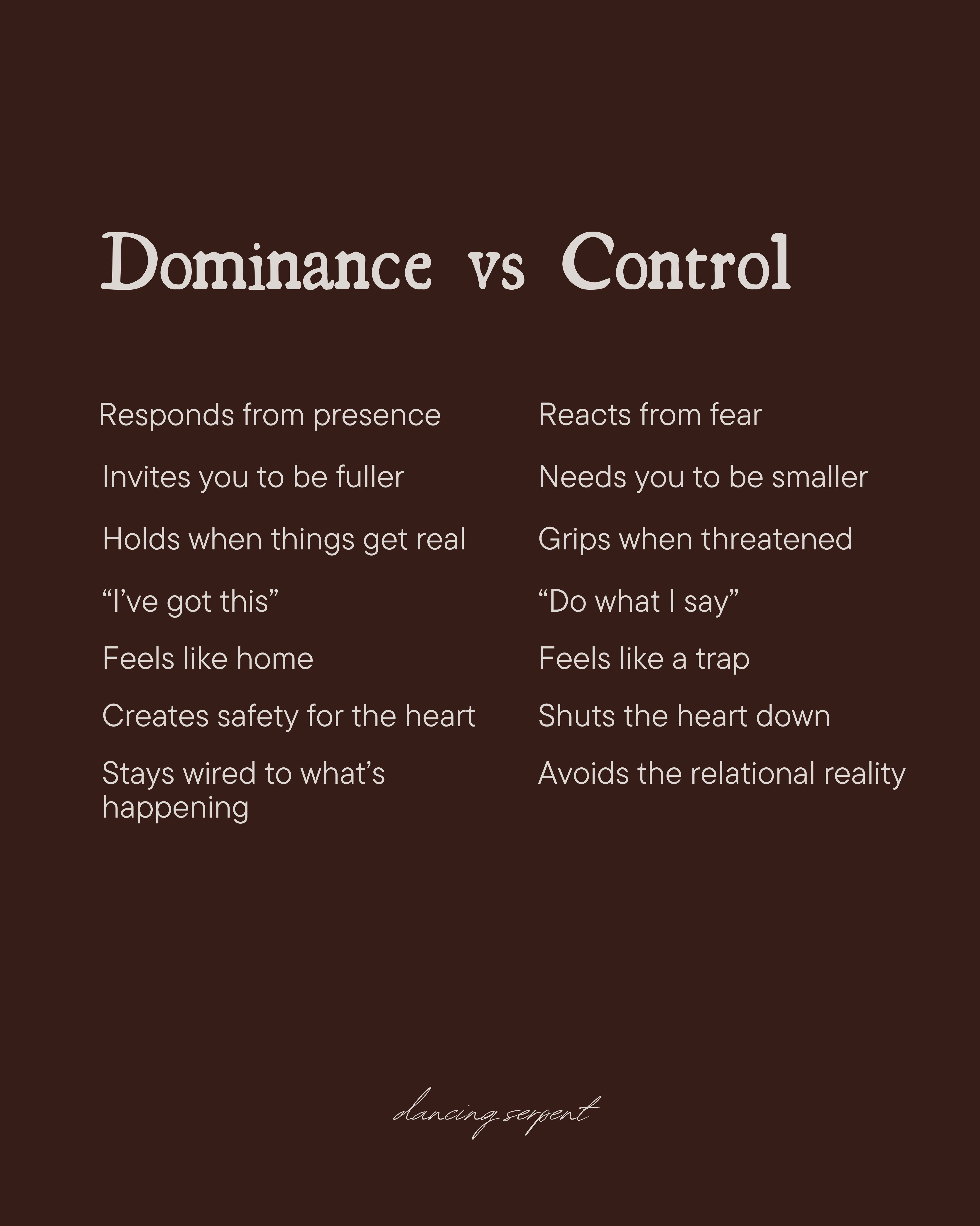 Dancing Serpent design